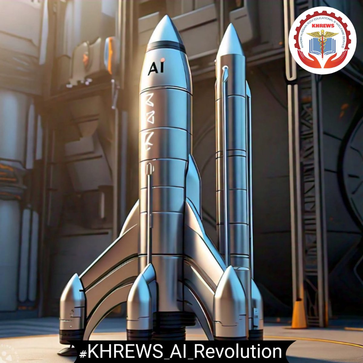 Sky's the limit with KHREWS's KHR 313 Rocket Model, showcased at Urs E Ameer Ul Mujahideen. #KHREWS_AI_Revolution