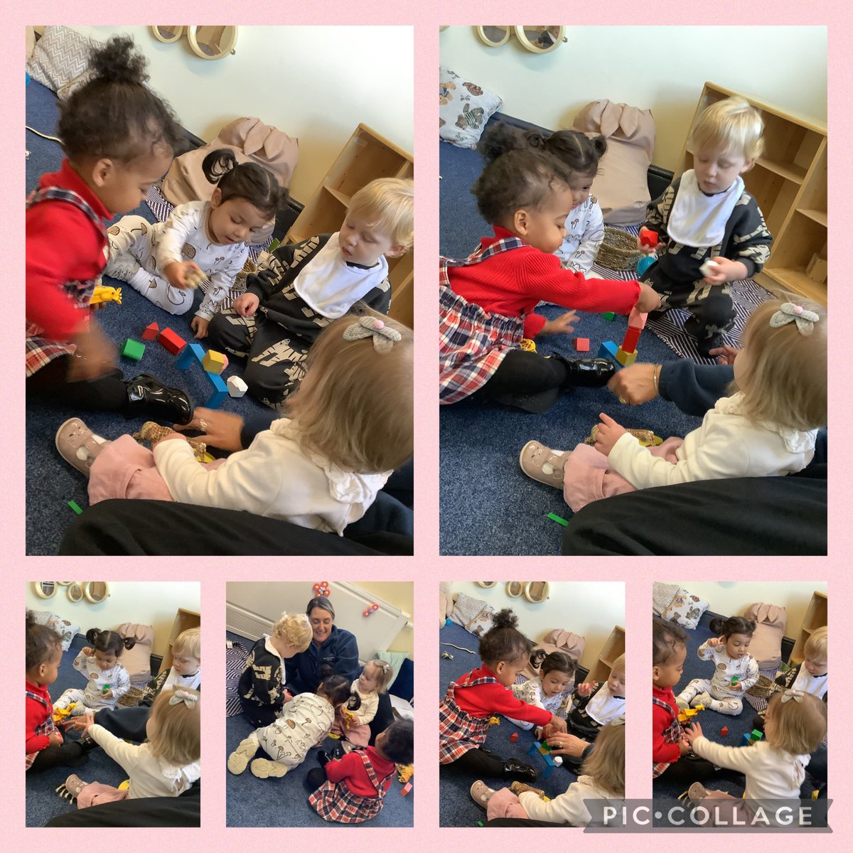 BSPDNursery's tweet photo. Babies @BSPDNursery worked together to build towers using the wooden blocks. #teamworkmakesthedreamwork #learningfromeachother #workingtogether #BabyRoom https://t.co/Ugrtp7tKBl