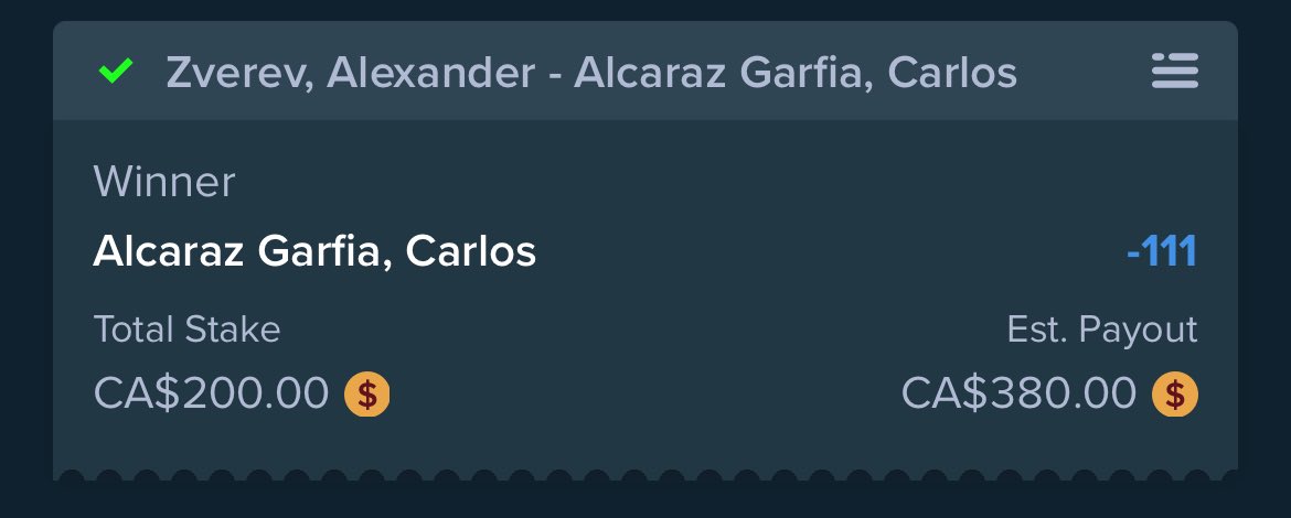 owenturner_'s tweet photo. Here is my analyse for an #ATPFinals  play for the match between #CarlosAlcaraz vs #AlexanderZverev ⬇️
I am backing Alcaraz to win at -111 https://t.co/AXhEtmPlOp