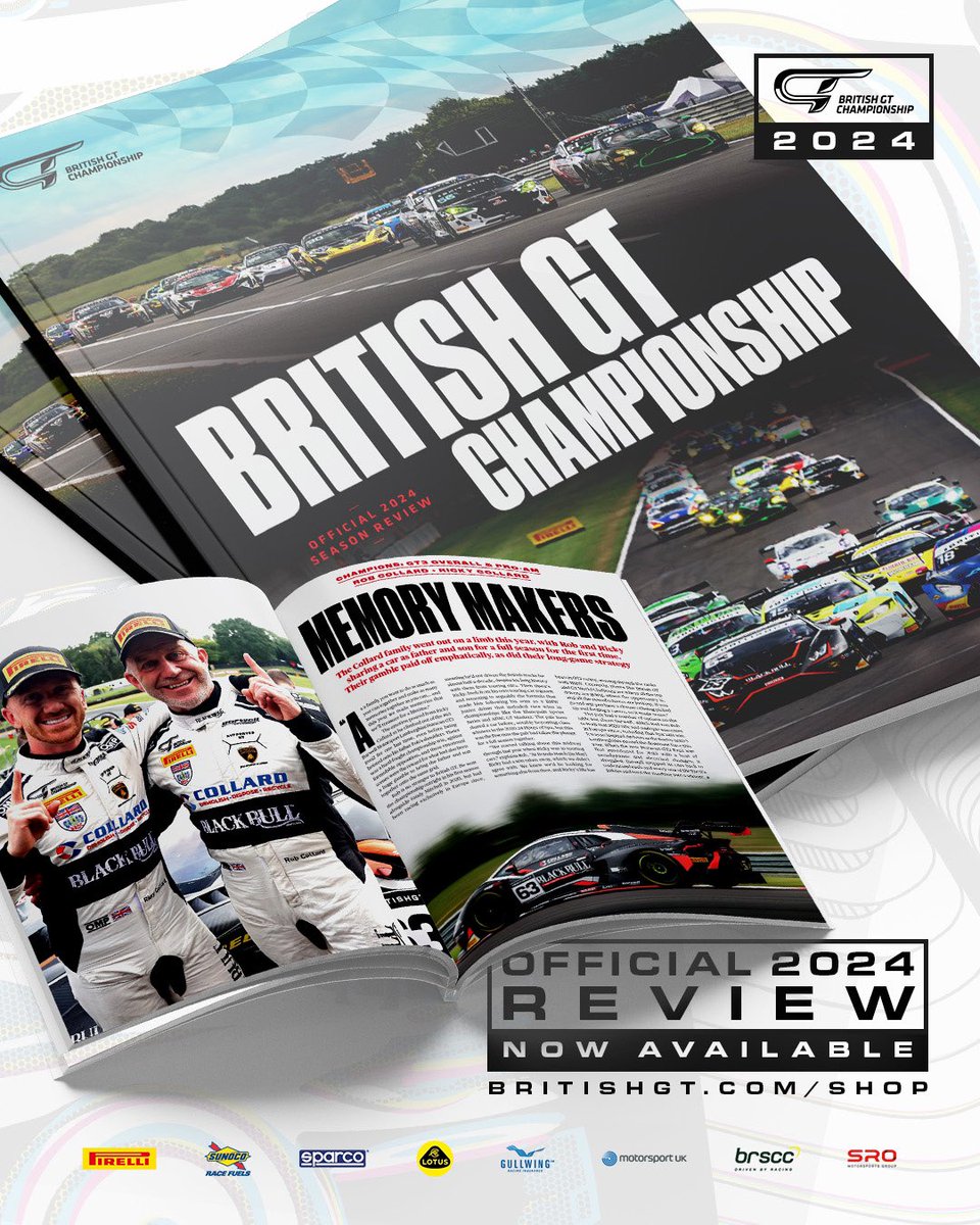 Hot off the press! Our official season review is - as of this morning - in stock. 120 pages of all things #BritishGT 2024 just in time for Christmas.

Available now for immediate order at BritishGT.com/Shop

Shout out to <a href="/LaddersMSport/">Robert Ladbrook</a> for another mightily impressive