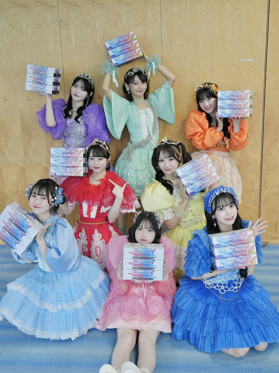 🌈Ⓜ️🎀29人 #Mステ 出演🎀Ⓜ️🌈 🩷❤️🩵💜 2024/11/15(金