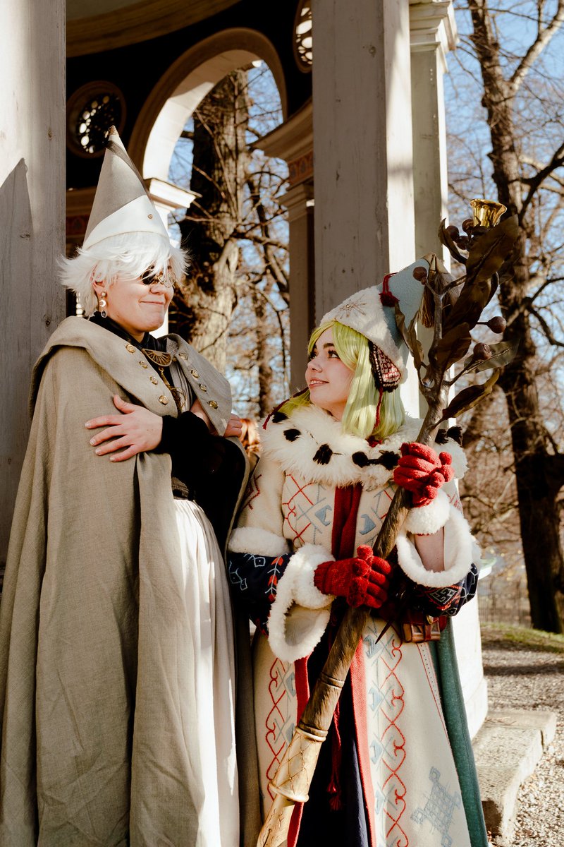 Slayed to hard in Winter Coco with <a href="/TripCosplay/">TripTrapCosplay</a> as Qifrey from Witch hat atelier so now we are representing Sweden in WCS2025

#Δ帽子 #cosplay #wha