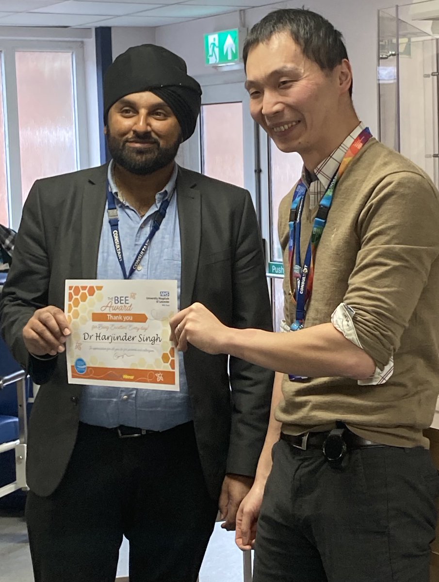 yvonne kenmuir-hogg (@vonnieykh) on Twitter photo Our amazing Consultant Harjinder Singh from UHL Sports & Exercise Medicine Dept. receiving a BEE Award today for helping to save the life of an Uzbekistan Boxing Coach at the Paris Olympics. Harj was there with Team GB boxers. <a href="/ElectiveLgh/">Elective Orthopaedics - LGH</a> <a href="/Leic_hospital/">Leicester's Hospitals</a> Our amazing Consultant Harjinder Singh from UHL Sports & Exercise Medicine Dept. receiving a BEE Award today for helping to save the life of an Uzbekistan Boxing Coach at the Paris Olympics. Harj was there with Team GB boxers. <a href="/ElectiveLgh/">Elective Orthopaedics - LGH</a> <a href="/Leic_hospital/">Leicester's Hospitals</a>