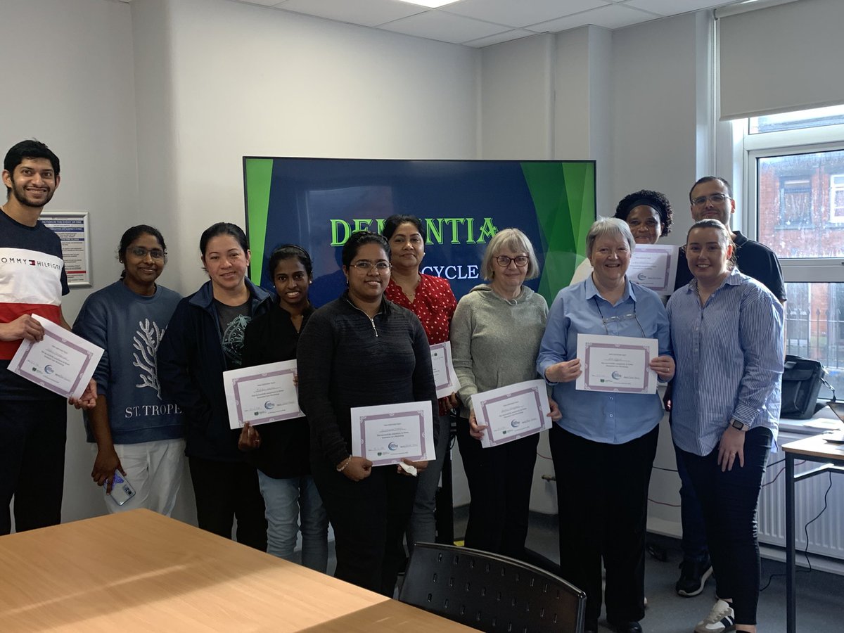 Fantastic morning sharing QI’s completed as part of the In Home Dementia Care Workshop <a href="/fimunro_fiona/">Fiona Munro 💙</a> <a href="/DSPinRLTCS/">Dysphagia in Irish Nursing Homes</a>