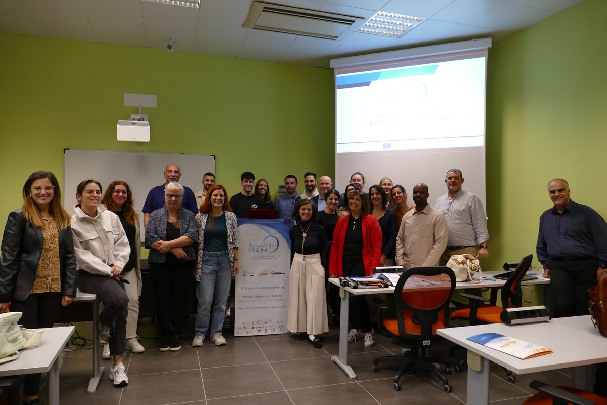 AccelWater (@accelwater) on Twitter photo ๐ข On November 5th-7th 2024, the 7th Project Coordination Meeting of the <a href="/AccelWater/">AccelWater</a> Project brought together partners from Spain, Italy, Greece, and Iceland in the vibrant city of #Salerno, Italy!โ๏ธ
๐งThe discussions were about the projectโs progress, planning the final ๐ข On November 5th-7th 2024, the 7th Project Coordination Meeting of the <a href="/AccelWater/">AccelWater</a> Project brought together partners from Spain, Italy, Greece, and Iceland in the vibrant city of #Salerno, Italy!โ๏ธ
๐งThe discussions were about the projectโs progress, planning the final