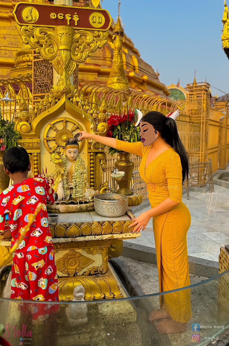 StellaNangThai's tweet photo. တန်ဆောင်းမုန်းလပြည့်နေ့ 🙏
ဒီည ပံ့သကူပစ်ဖို့ ဘာပစ်ရမလဲ 🤔
Tan Song Moen full moon day 🙏
What should I throw to help tonight 🤔
see more 👉 https://t.co/4qvBMbRYEr
#stella #stellanang #myanmar #myanmarmodel #myanmarhotmodel #myanmarshape #burmese #pagoda https://t.co/G0HP16ohc8