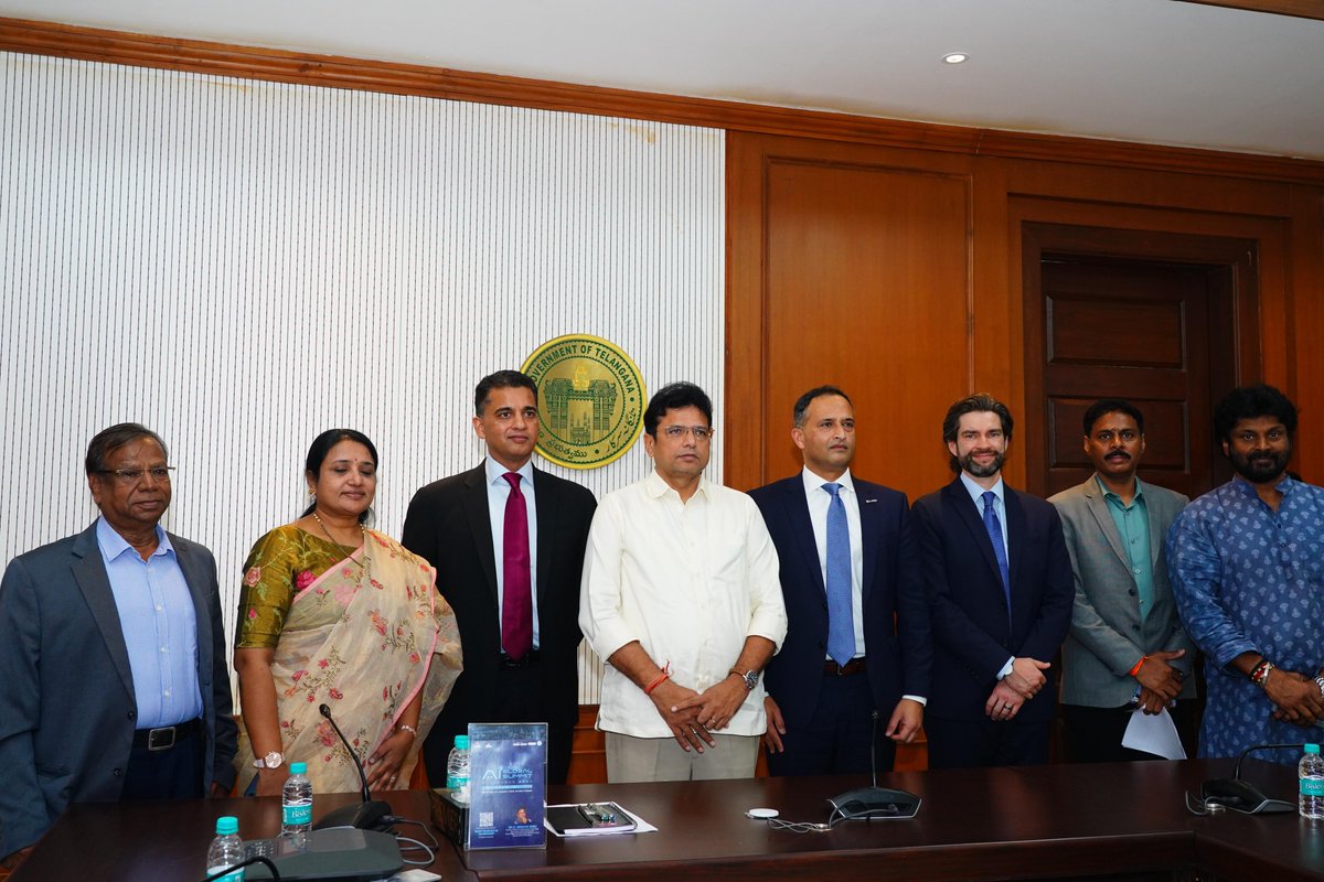 Minister Sridhar Babu (@min_sridharbabu) on Twitter photo I had the pleasure of meeting the leadership team at <a href="/allegromicro/">Allegro MicroSystems</a>, including Mr. Vineet Nargolwala (CEO), Mr. Suman Narayan & Mr. Max Glover (SVPs), and Ms. Madhavi Donepudi (HR & Operations). We came together to celebrate the launch of their cutting-edge R&D facility in I had the pleasure of meeting the leadership team at <a href="/allegromicro/">Allegro MicroSystems</a>, including Mr. Vineet Nargolwala (CEO), Mr. Suman Narayan & Mr. Max Glover (SVPs), and Ms. Madhavi Donepudi (HR & Operations). We came together to celebrate the launch of their cutting-edge R&D facility in