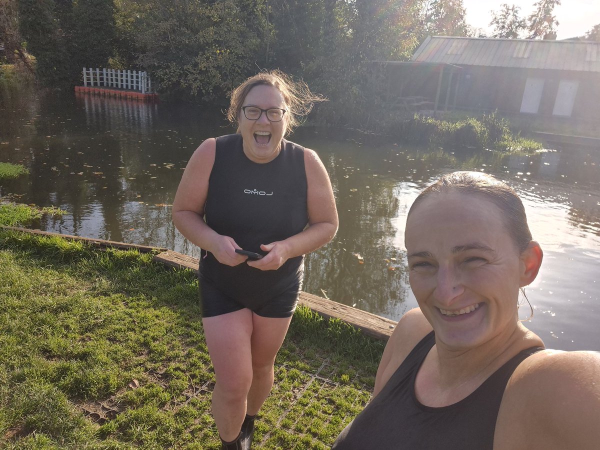 Running2staysa1's tweet photo. Friday fun. #swimtounwind #wildsswim #livelife #sunshine #stillcold #lucky https://t.co/FcEhXrcMHY