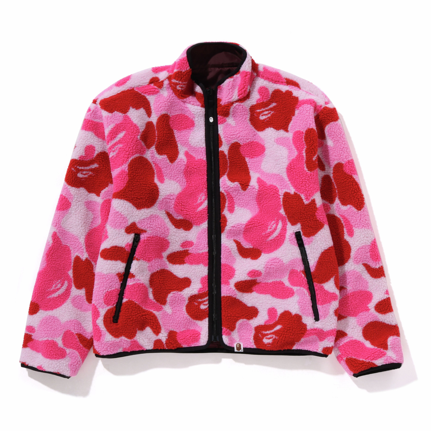 ジャケット・アウター BAPE ABC CAMO REVERSIBLE DOWN VEST PINK BAPE Pink ABC Camo Reversible Down Vest A Bathing Ape