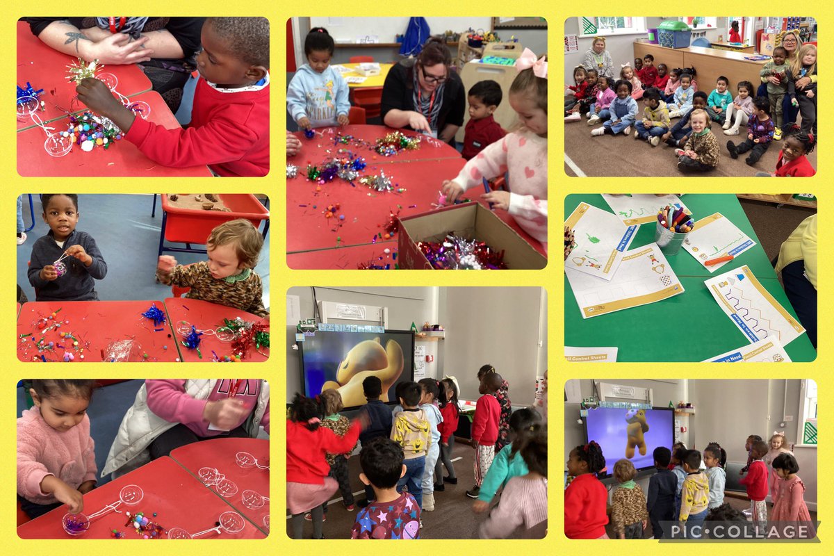 knightontmet's tweet photo. #Saffronclass have had a busy morning today- dancing along with Pudsey for ‘Children in Need’ and creating Christmas baubles ready to sell at the Winter fair with the Friends of Knighton. #BBCCiN #creative #community https://t.co/UysKuPDBph