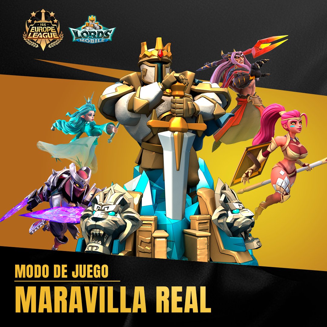 ¡𝐓𝐨𝐫𝐧𝐞𝐨 𝐋𝐨𝐫𝐝𝐬 𝐌𝐨𝐛𝐢𝐥𝐞!🏆

¿Preparado para disfrutar de unas grandes batallas en la Maravilla Real? ¡No te pierdas las próximas novedades!

📆 𝐅𝐞𝐜𝐡𝐚: 14 de diciembre de 2024

📌 𝐔𝐛𝐢𝐜𝐚𝐜𝐢𝐨́𝐧:
Recinto Ferial IFEMA - MADRID - GAMERGY