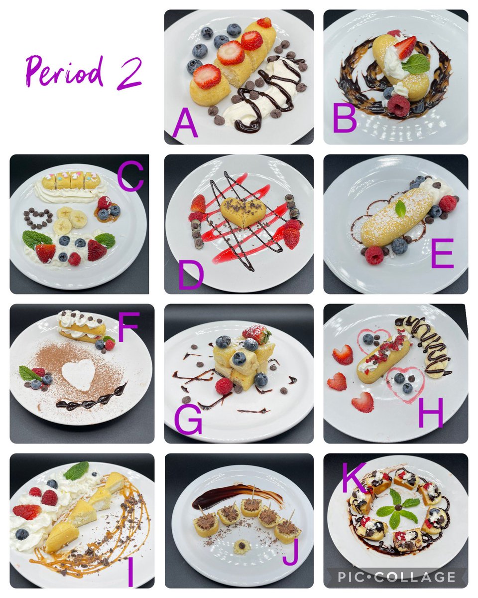 MmeDorval's tweet photo. Our students learned about food plating principles and were tasked to plate a single Twinkie so that it looked like it could be served at a 5-star restaurant. They did so well!! @SacredHeartOCSB #ocsb #SacredHeartHospitality https://t.co/r2LdM8strq
