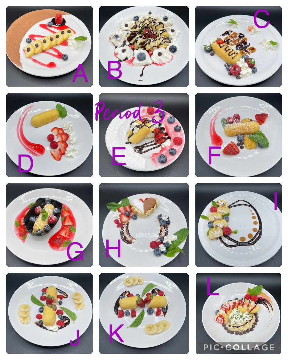 Our students learned about food plating principles and were tasked to plate a single Twinkie so that it looked like it could be served at a 5-star restaurant. They did so well!! <a href="/SacredHeartOCSB/">Sacred Heart Catholic High School</a> #ocsb #SacredHeartHospitality