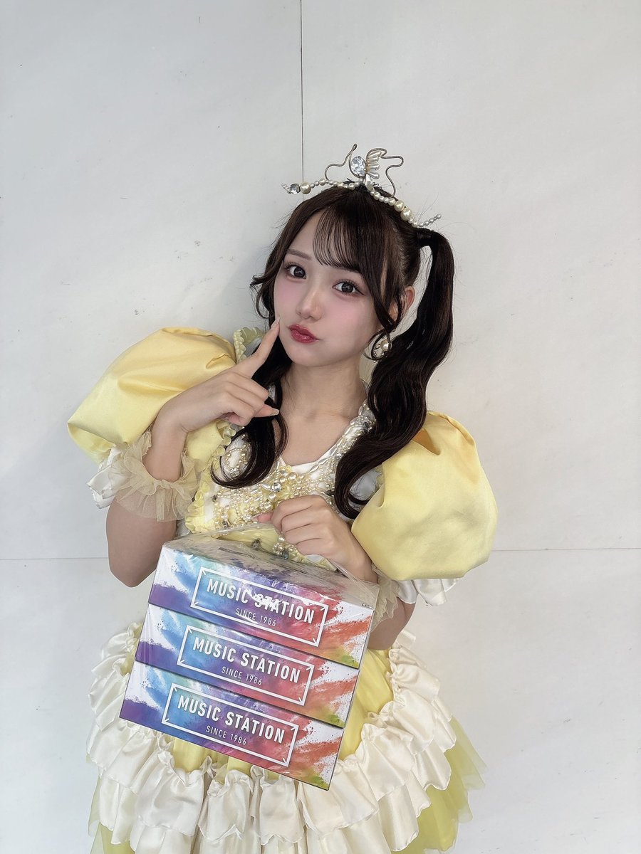 Mステ ありがとうございましたっ！！✨️ CUTIE STREETの黄色担当 ふー