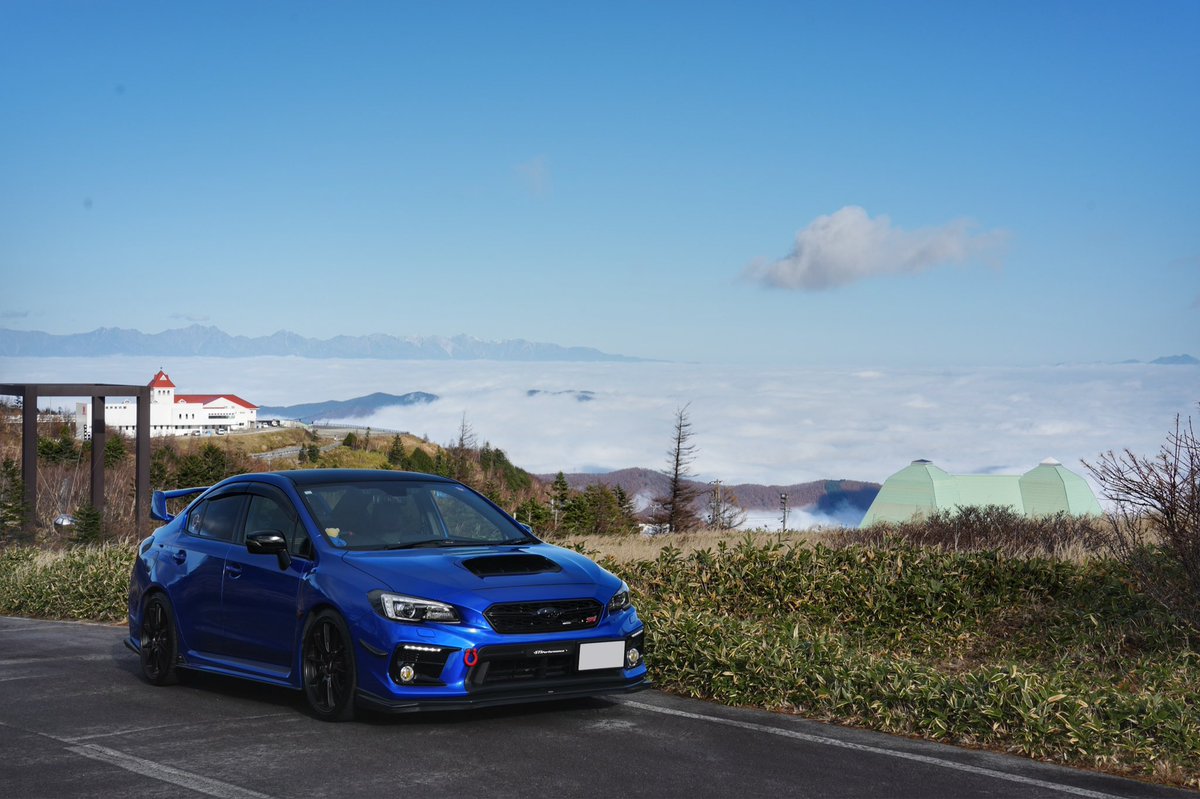 yokoWRX's tweet photo. 美ヶ原で雲海📷
#雲海　#ビーナスライン https://t.co/eiZNaKehGj