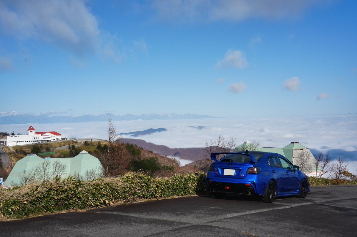 yokoWRX's tweet photo. 美ヶ原で雲海📷
#雲海　#ビーナスライン https://t.co/eiZNaKehGj