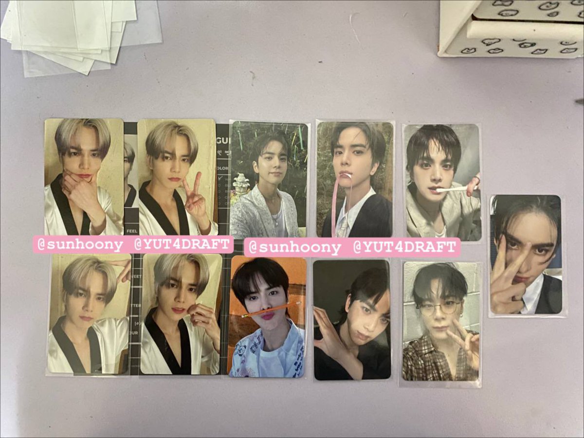 YUT4DRAFT's tweet photo. WTS TBZ YOUNGHOON, SF9 TAEYANG, ASTRO MOONBIN PC 

• younghoon pob rm 5/ea
• younghoon 6th gen rm 20 ( 4pc + tea guide ) 
• sf9 taeyang rumination pc rm 5
• astro moonbin stargazer special pc rm 20 

exc postage rm 8 wm rm 15 em
#pasarTBZ #pasarTHEBOYZ #pasarsf9 #pasarASTRO https://t.co/VyXFqTCNWq