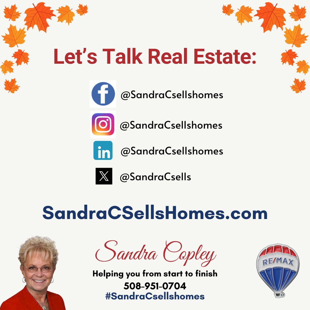 SandraCsells's tweet photo. ποΈ The greatest compliment is a referral of your family or friends. π
It would be my pleasure to help them through every step of the #homebuying or #homeselling process!
#homegoals#realtor #SandraCsellshomes #RemaxRealEstateCenter #Massachusettsrealtor #RhodeIslandrealtor https://t.co/sPlfRBQ2yb