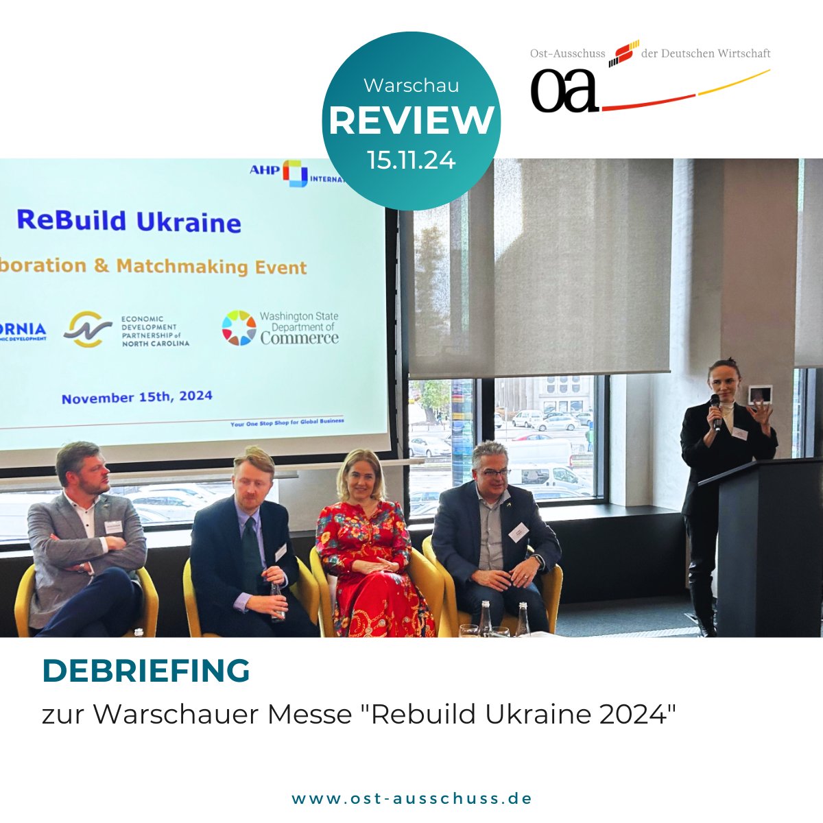 Jetzt geht es um 𝐢𝐧𝐭𝐞𝐫𝐧𝐚𝐭𝐢𝐨𝐧𝐚𝐥𝐞 𝐏𝐚𝐫𝐭𝐧𝐞𝐫𝐬𝐜𝐡𝐚𝐟𝐭𝐞𝐧! teilnehmende Organisationen aus #Deutschland 🇩🇪, #Polen 🇵🇱 &amp; den #USA 🇺🇸zogen am Freitag eine positive Bilanz der 2tägigen Veranstaltung: linkedin.com/feed/update/ur…

#Wirtschaft #DeutscheWirtschaft
