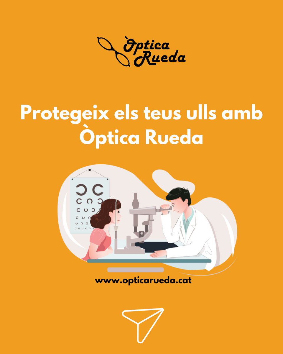 OPTICARUEDA's tweet image. Cuida la teva salut i la teva visió! Vine a Òptica Rueda per a la teva revisió i prevenció de la visió. 📲 opticarueda.cat o al 601 359 033.

#DiaMundialDeLaDiabetis #celra #santacolomadefarners #girona #angles #salutvisual #revisio #optometria #SalutVisual #ÒpticaRueda