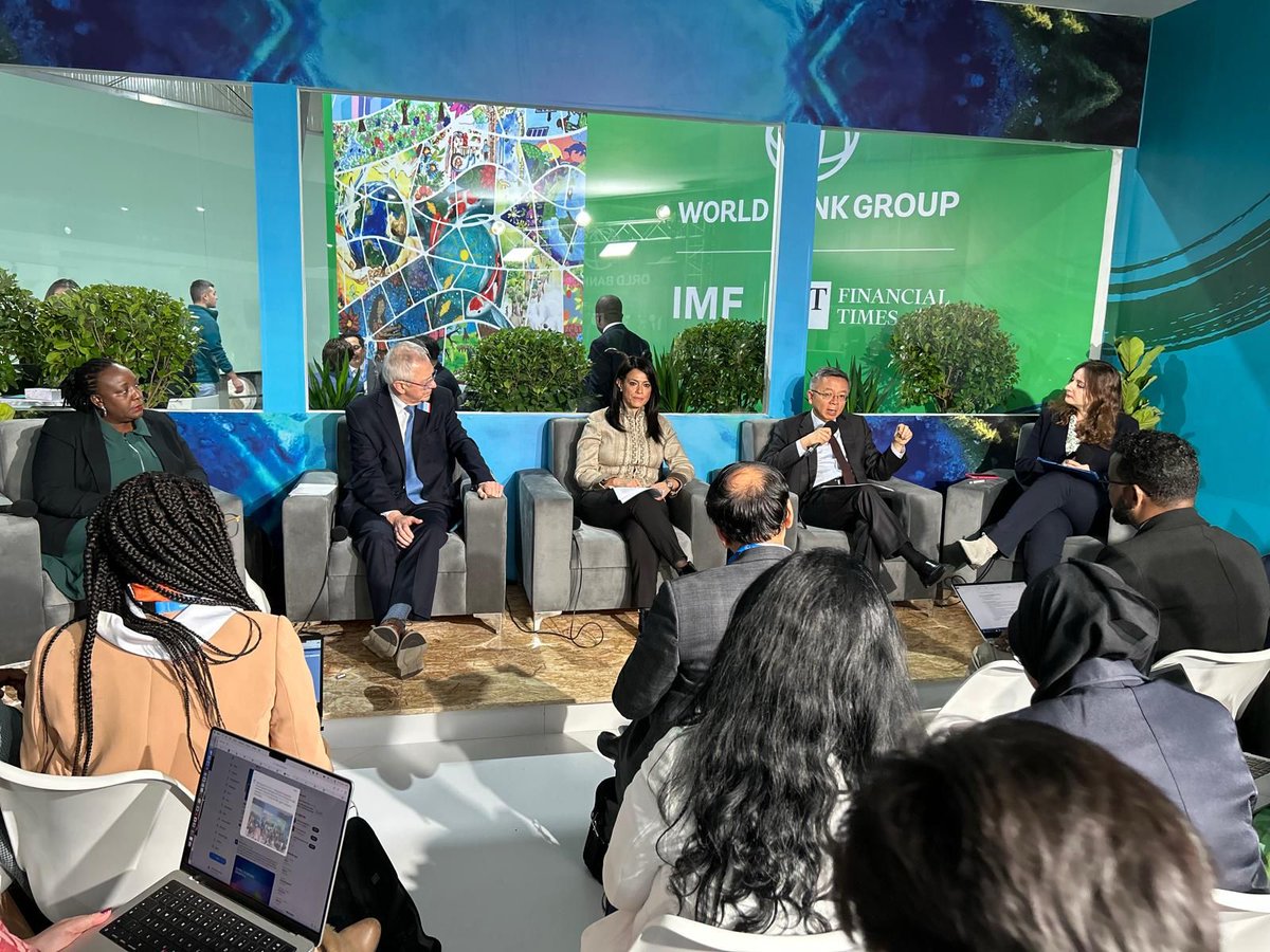 IMF DMD Li: Nearly 90% of climate finance goes to mitigation. Developing countries – most of which have contributed the least to global emissions – need help adapting to climate change. Today at #COP29 we discussed strategies to urgently boost investment in adaptation.