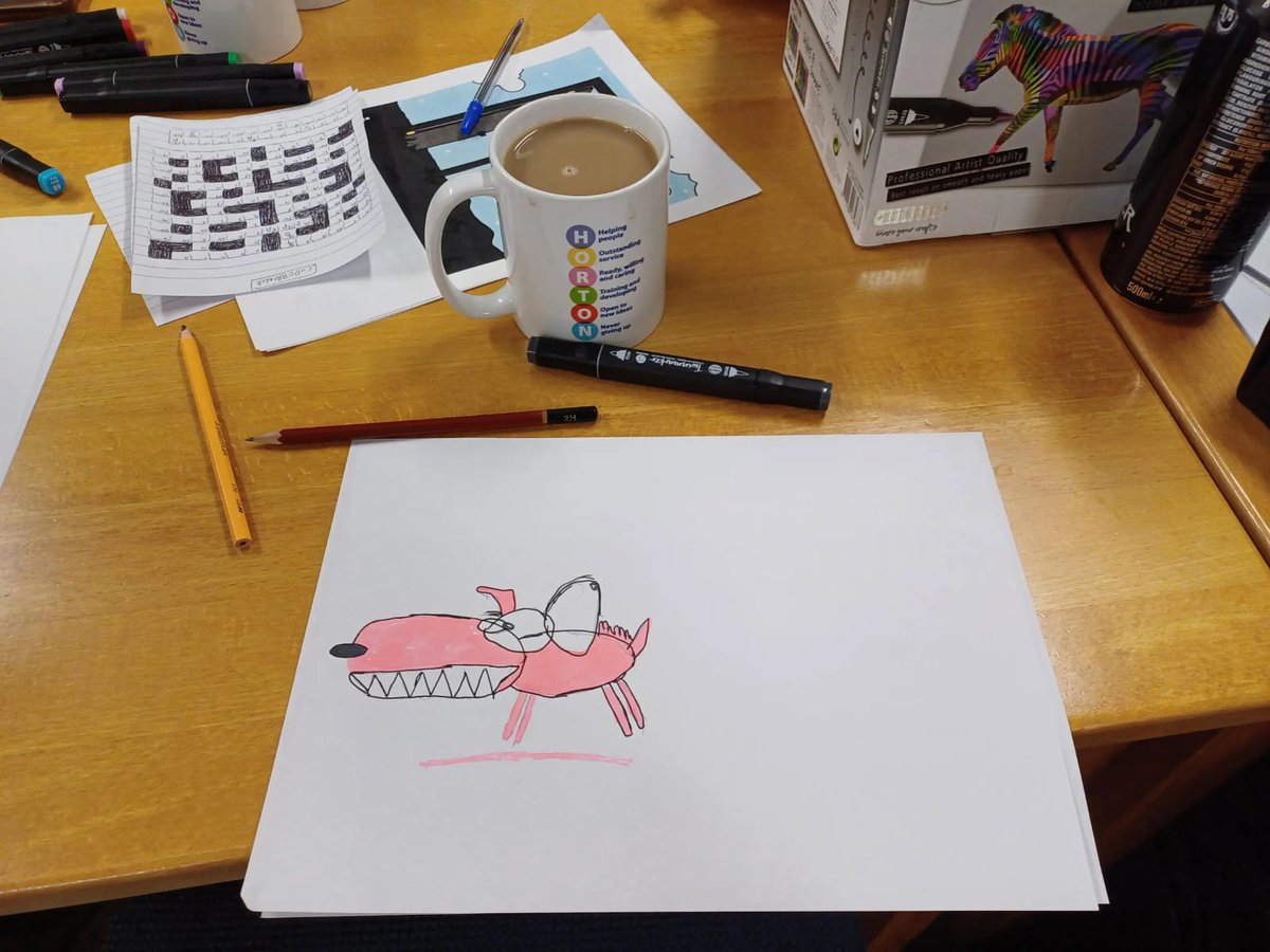 This week, the Independent Domestic Abuse Services (IDAS) attended our wellbeing cafés to discuss healthy relationships, as well as delivering a short art class. 
Some of our tenants made some artistic gonks in preparation for Christmas crafting. 

#serviceactivities