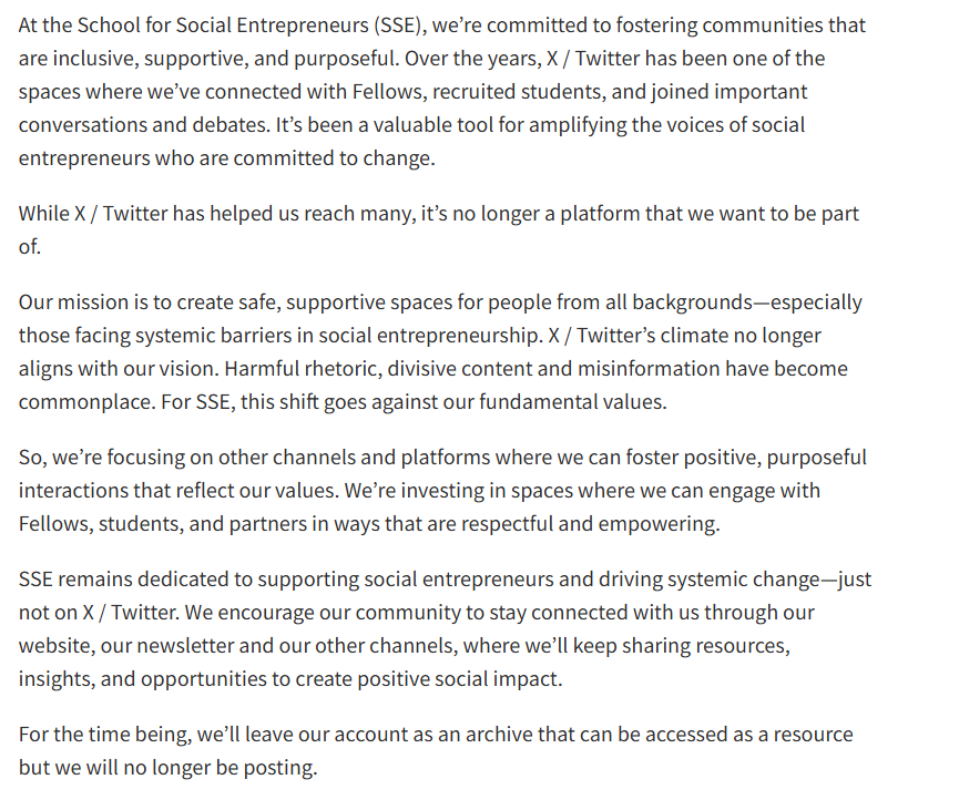 The School for Social Entrepreneurs tweet media
