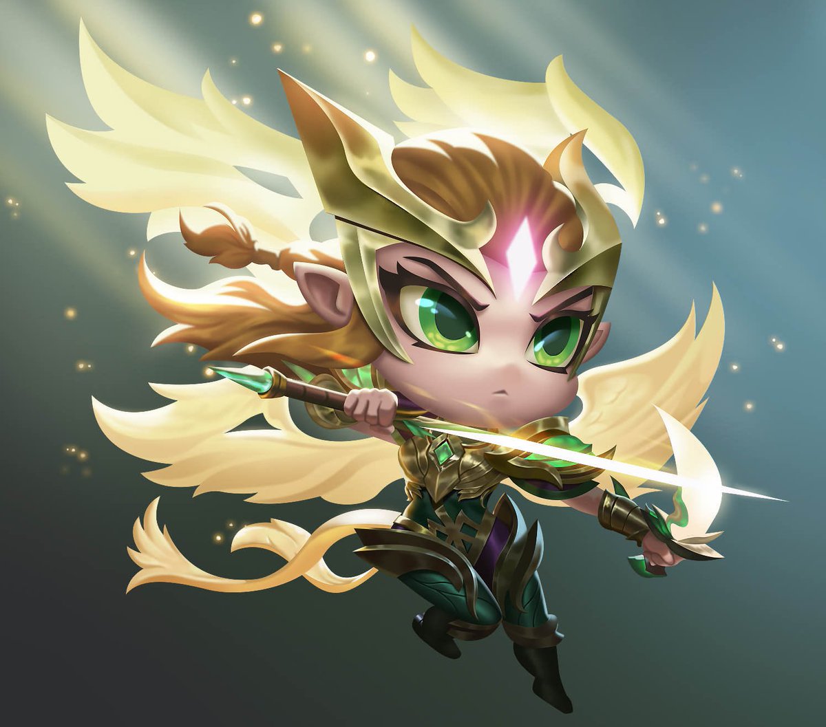 VIRIDIAN KAYLE
#LeagueOfLegends