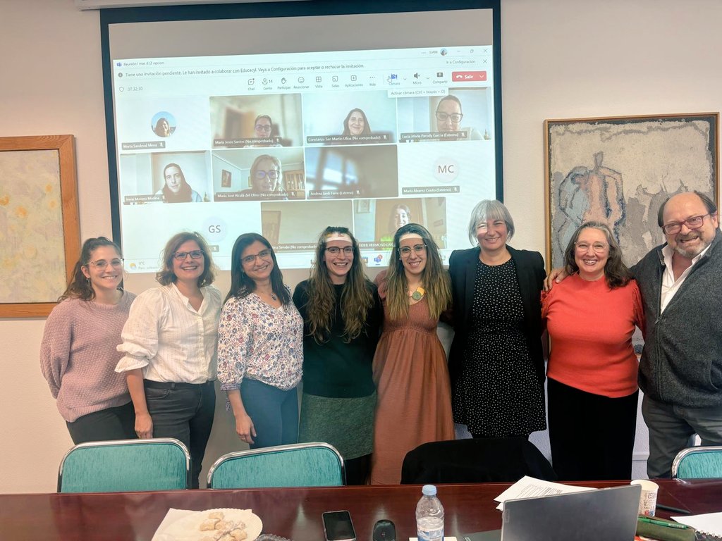inclusion_on's tweet photo. Ayer tuvimos nuestra 3ª reunión presencial del #PID2022 #ConInclusion, coordinado por @msando6 , en la @FaculEDUAM para continuar con la fase 2. ¡Gracias a los asistentes presenciales y virtuales! @Lucia_PG8 @andrea_jardi @MMAACC17 @DorysSabando @Gema_SS @NasiPuig https://t.co/klfeZ3dfvb