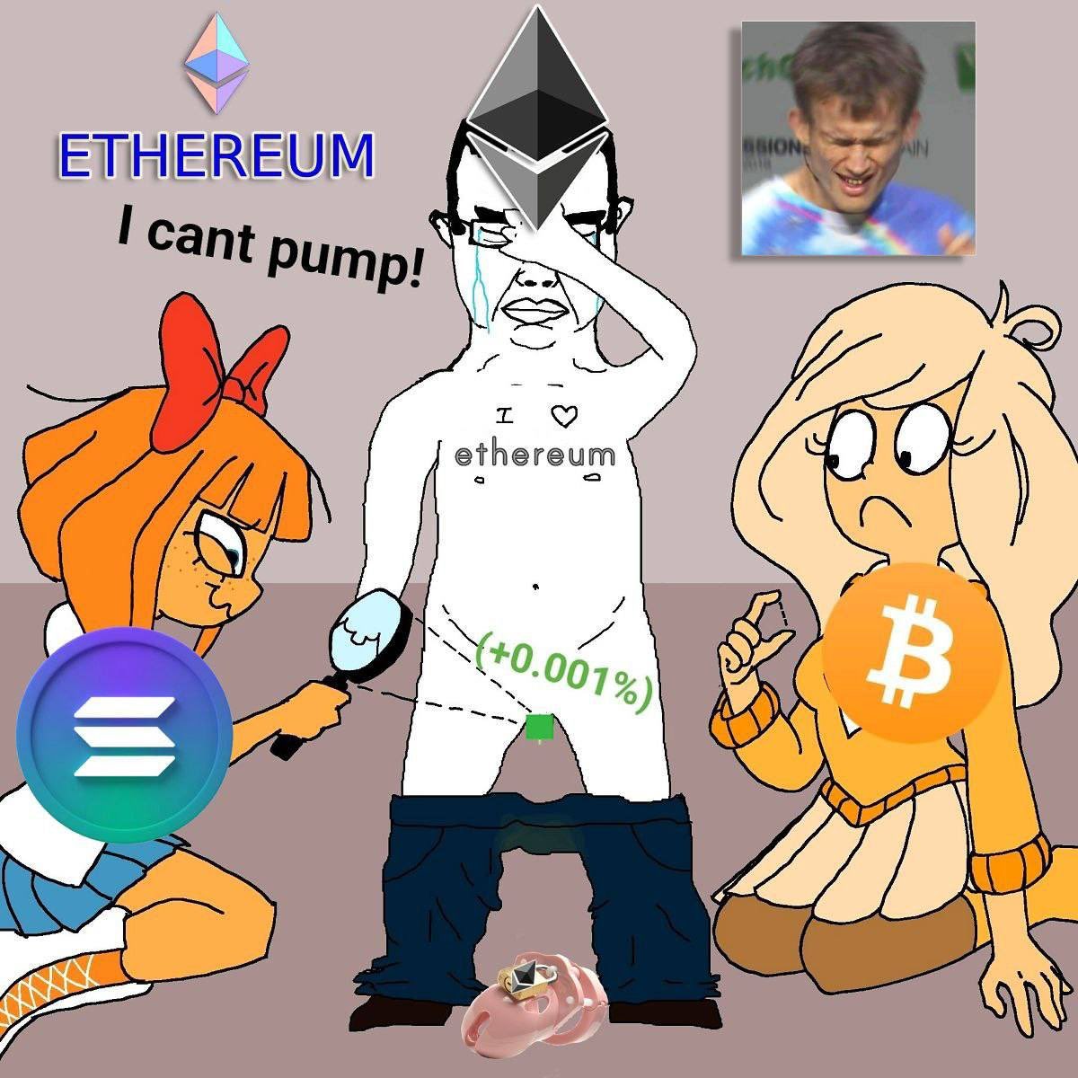 So tiny $ETH pump this far in the cycle