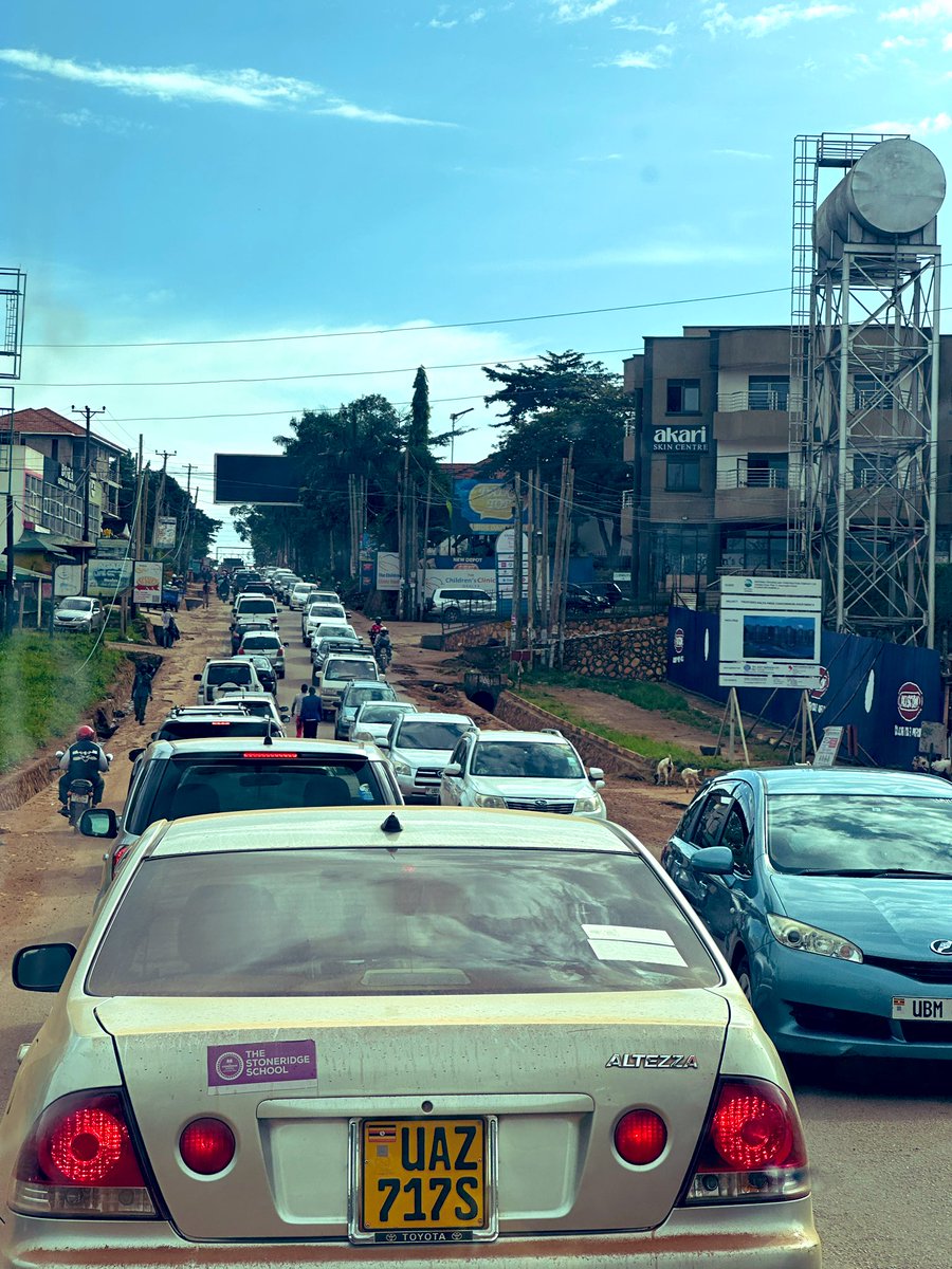 Now: Avoid Naalya - Namugongo Road if you can #Traffic alert ‼️