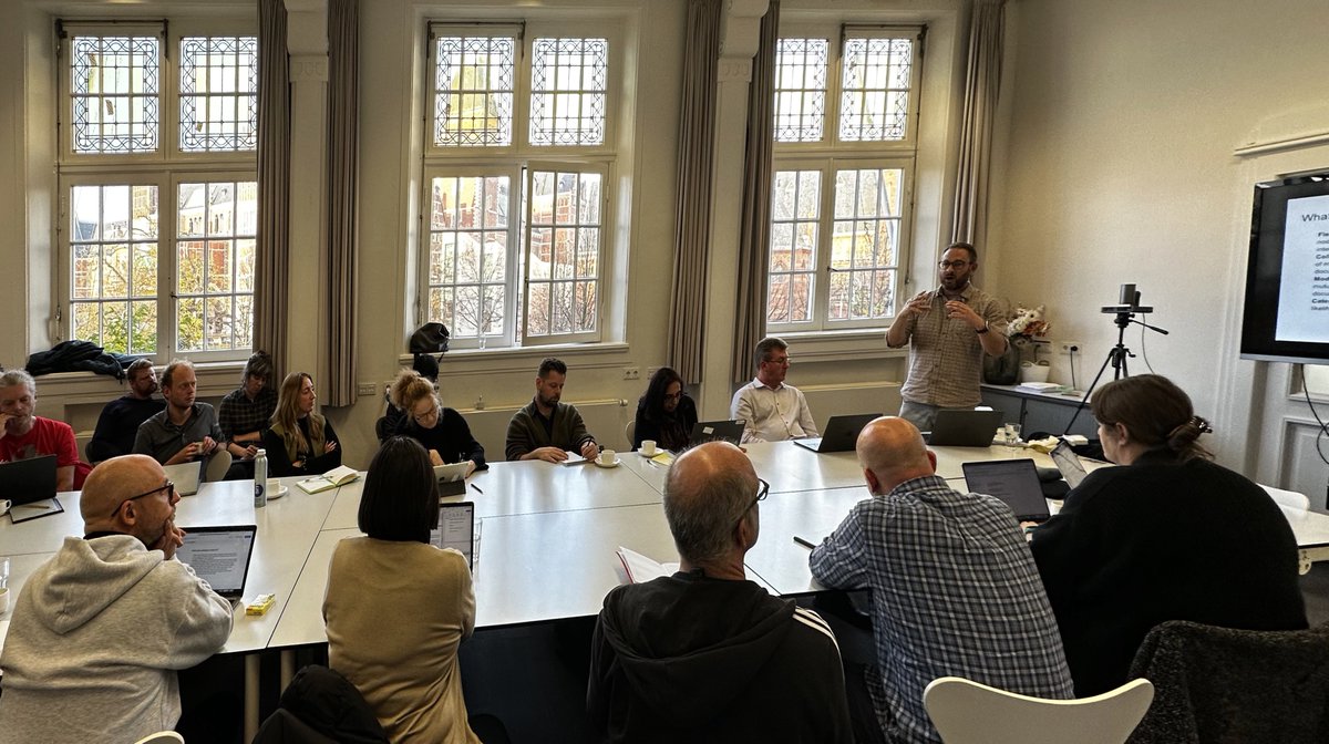 <a href="/GBruseker/">George Bruseker</a> presenting a workshop on »Semantic Reference Data Modelling. Documenting and Reusing Semantic Data Patterns for Sustainable Semantic Data Networks« at this weeks #CIDOC2024 at the <a href="/rijksmuseum/">Rijksmuseum</a> . More info at  sari.uzh.ch/en/events/sema… <a href="/swissartresearX/">Swiss Art Research Infrastructure (SARI)</a>