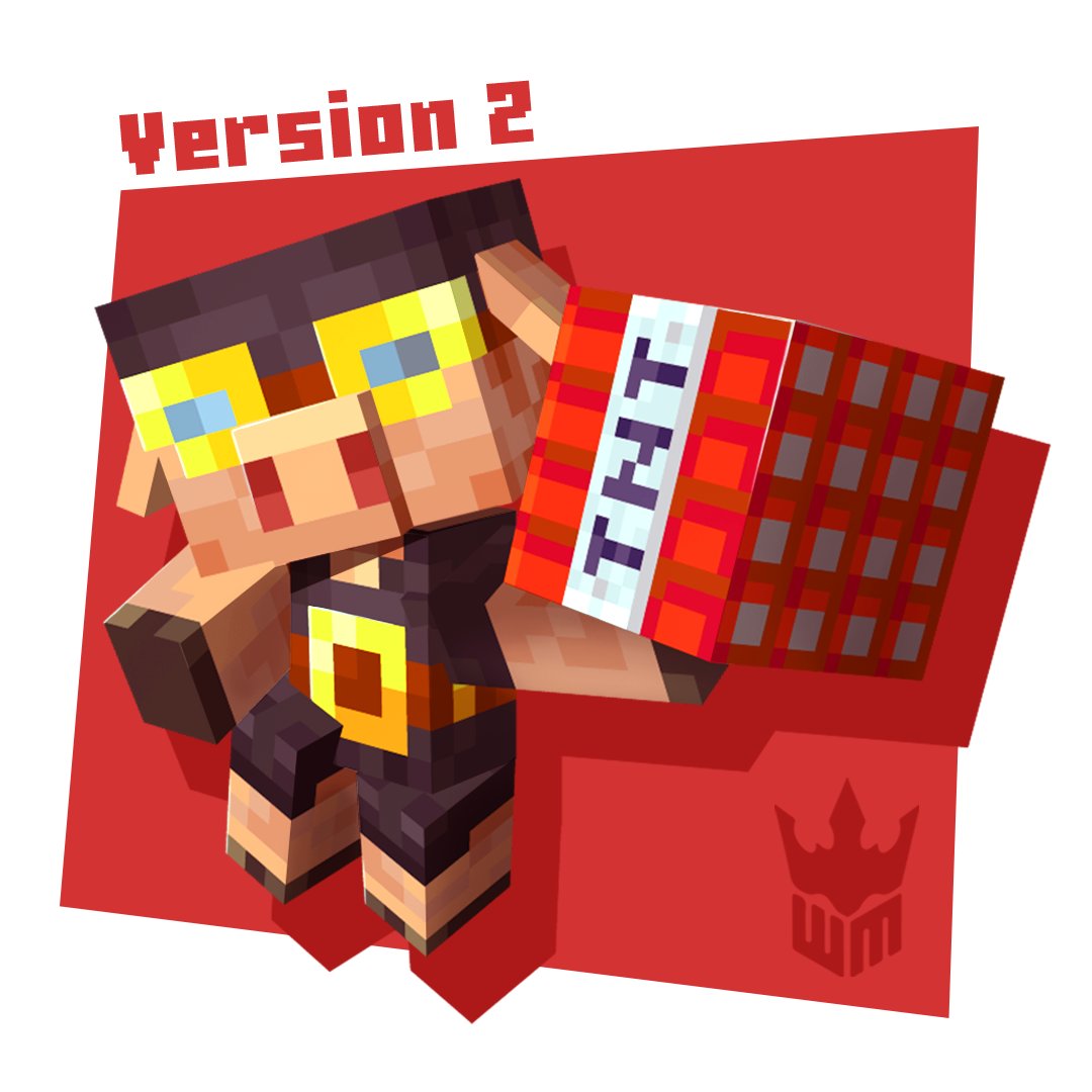 _WanMine's tweet photo. The Bomber Piglin returns with some nice variations! 

They will make us explode in happiness! 🐽💣💥

#Minecraft #lowpoly #minecraftart #piglin #minecraftbedrock #Blockbench #MinecraftCreator https://t.co/AS0EFhJCiJ