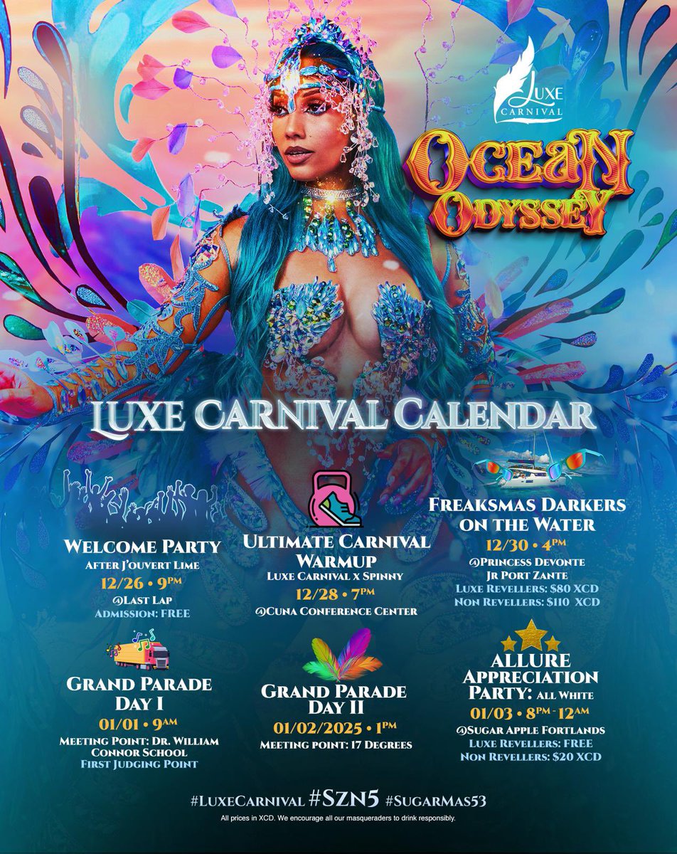 LUXE Carnival tweet media