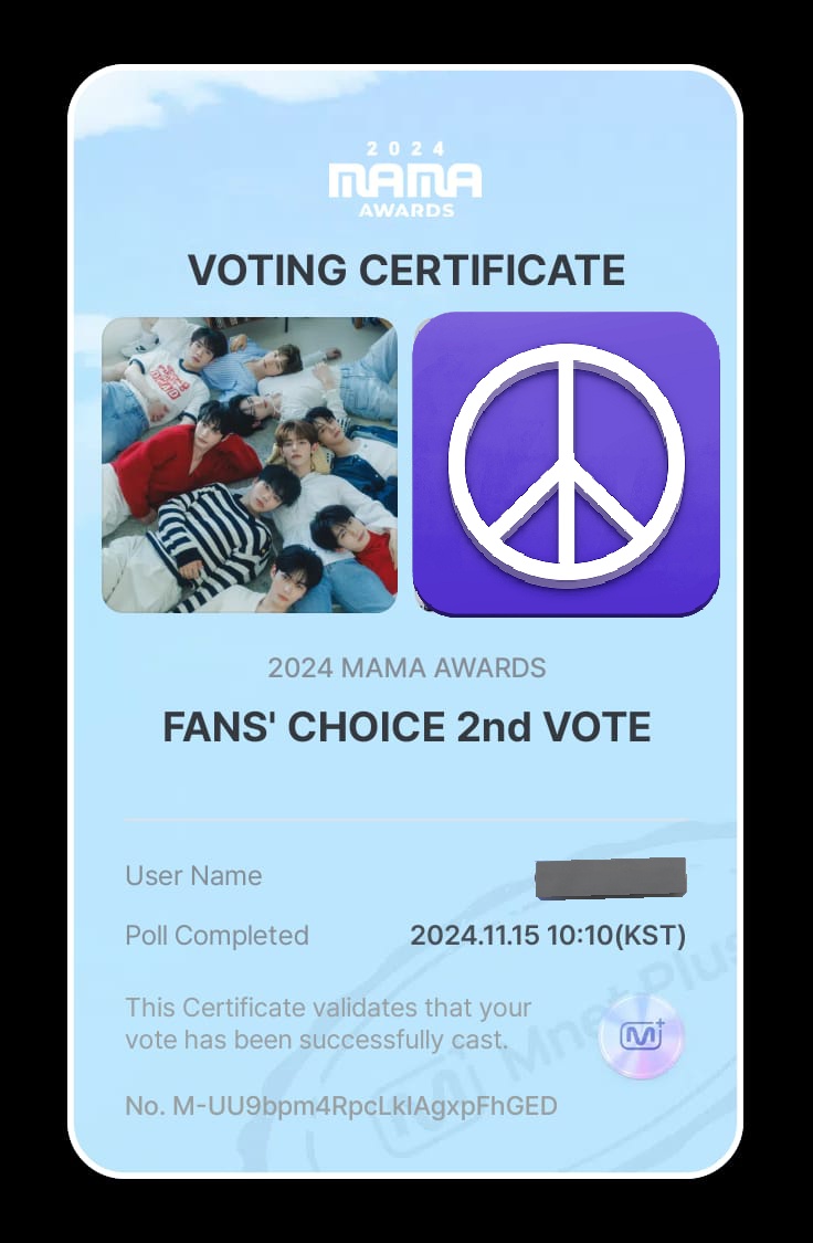 asajaeju's tweet photo. ⛓️ VOTE CHAIN ⛓️

Dont break the chain!
QRT proof of your voting today and tag 5 moots to do the same on the comment!!

I am voting #zerobaseone for #2024MAMAvote https://t.co/FqwVqTSP1E