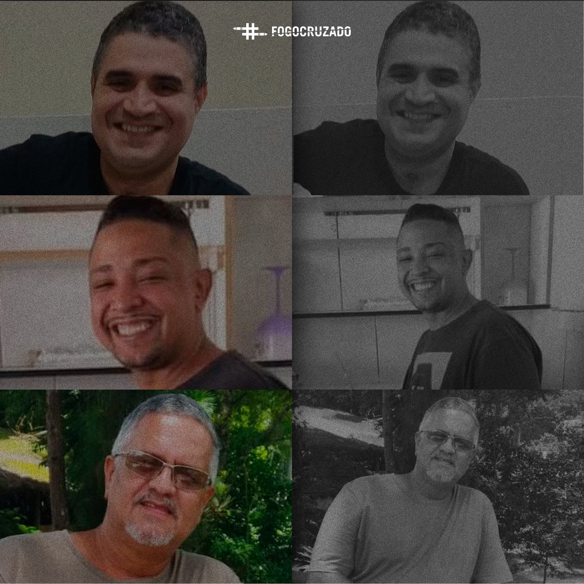 Reconhece esses rostos? Bruno, Celso e Paulo Roberto. Os três têm algo em comum: motoristas de aplicativo baleados enquanto trabalhavam. Eles sequer sabiam por que estavam sendo atingidos.

Veja como a violência armada coloca os trabalhadores de app na linha de tiro. ⬇️