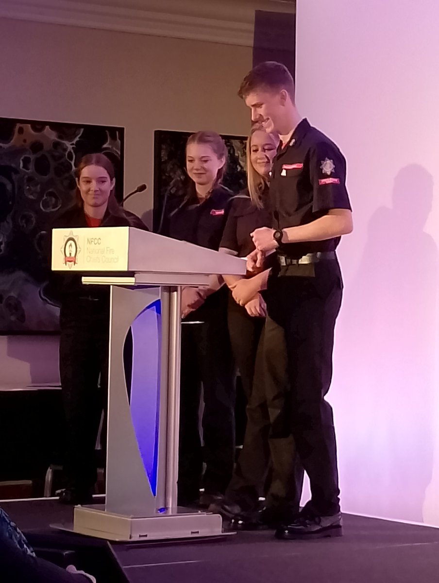 <a href="/LincsFireRescue/">Lincolnshire Fire and Rescue</a> Fire Cadets did an amazing job grilling the Prevention Leadership Panel at this year's conference <a href="/NFCC_FireChiefs/">National Fire Chiefs Council</a>