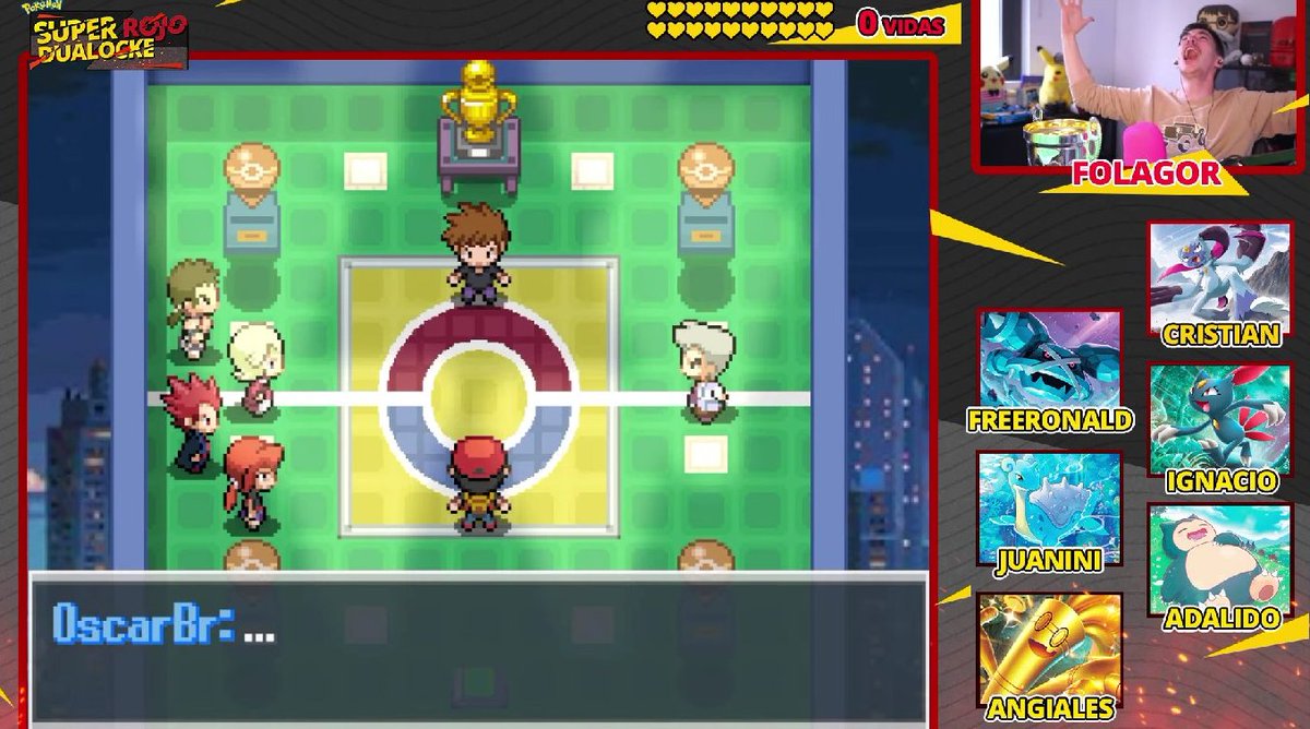 Igual que felicité a Óscar por la PERFECCIÓN TÉCNICA de su locke, hoy tengo que quitarme el sombrero ante el ESPECTÁCULO LEGENDARIO de Folagor.

Literalmente había 1% de posibilidades 99% de fe.

El poder de la amistad de los shonen.

Gracias a los 2 por este dualocke.