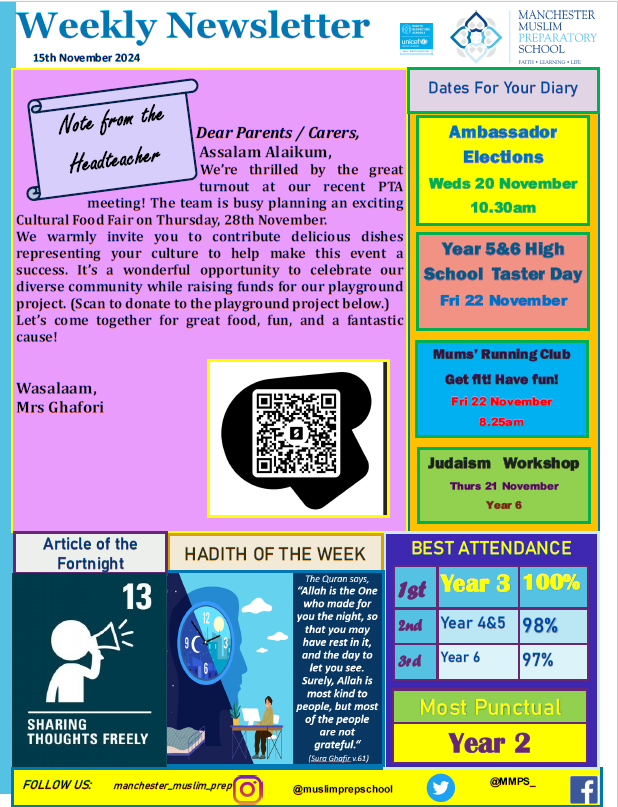 Manchester Muslim Preparatory School tweet media