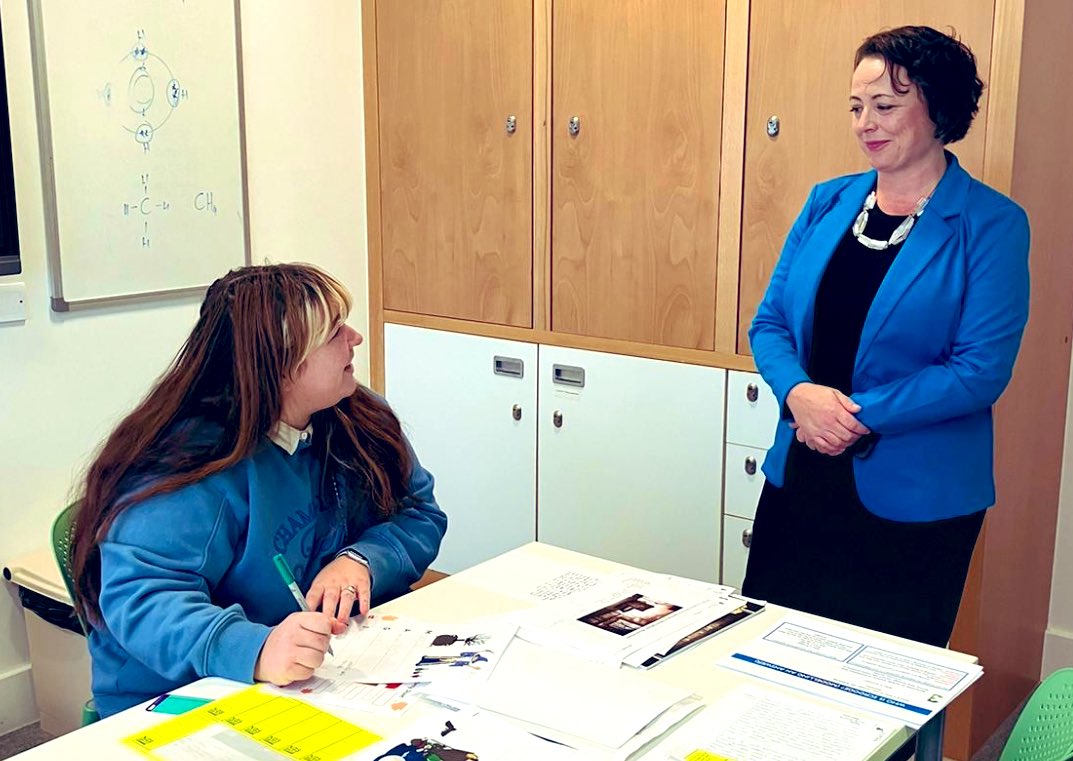 I also visited Ferndene hospital school Prudhoe, which provides education alongside delivering vital treatment to young people with complex mental health.

Brilliant to see the impact of the Senior Mental Health Lead grant in supporting young people to navigate life’s challenges.