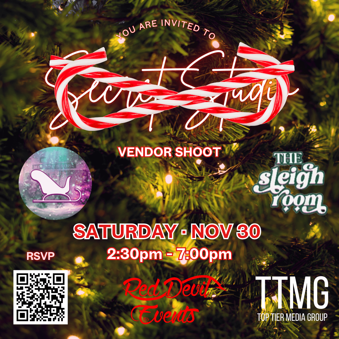TopTierMediaTV's tweet photo. One of our event partners, @reddevilevents, has a holiday pop up called @thesleighroomchs and they’re hosting our next content day! If you wanna work with our talented photographers and models in this prime location, DM us now. https://t.co/kD8Nb9TEAy