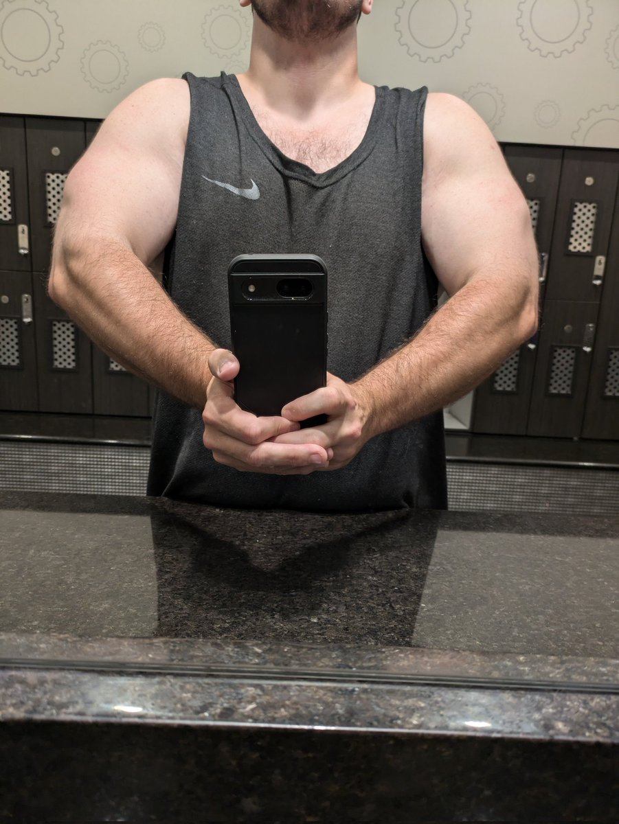 ross_write's tweet image. Gym before work