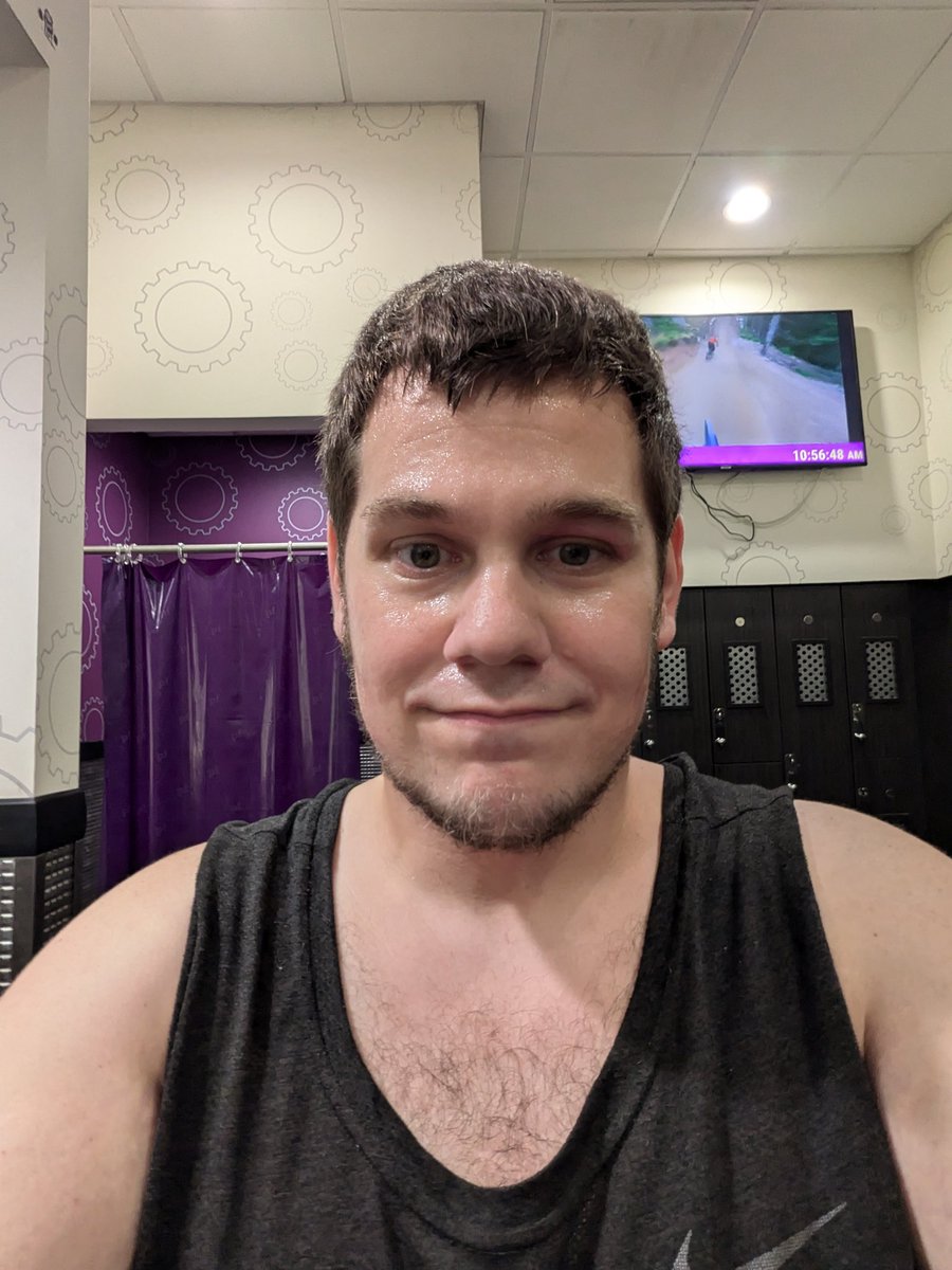 ross_write's tweet image. Gym before work