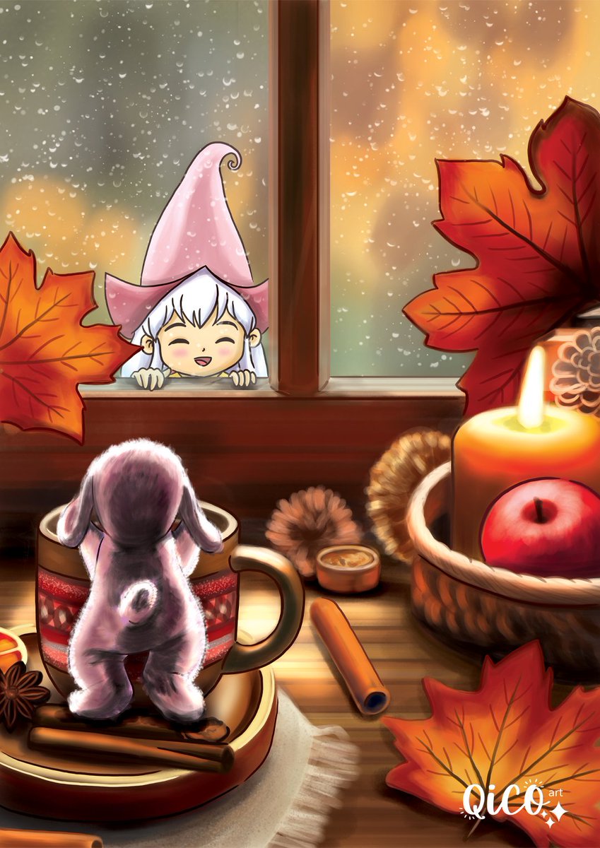 QICO_designs's tweet photo. ...and there he was, waiting for her. She was thrilled to see him... 🍁

.

.

.

#autumn #fall #nature #autumnvibes #leaves #autumnleaves #cozyautumn #october #halloween #cuddly #autumncolors #landscape #season #woodland #cozyhome #leaves #cutegirl #autumnleaves #cozy #winter https://t.co/VvzDHfY4eJ