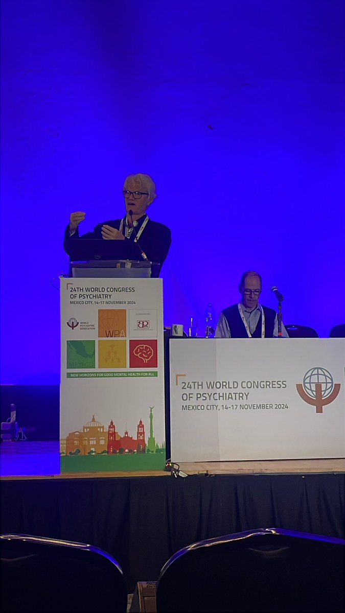 MeridaDr's tweet image. 📢 🧠🩺👨🏻‍⚕️👩🏻‍⚕️ La #telepsiquiatria es una herramienta eficaz para proveer servicios de #SaludMental y tiene una alta satisfacción por parte de los usuarios. Escuchando a Davor Mucic
#WPC2024 #wpc24 #mentalhealth #MentalHealthAwareness  @WPA_Psychiatry @psiquiatrasapm