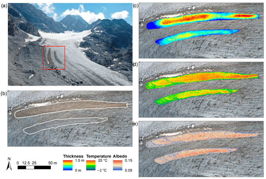 RemoteSens_MDPI's tweet photo. 🛰️🧊 Mapping Surface Features of an Alpine #Glacier through #Multispectral and #Thermal Drone Surveys

✍️ Micol Rossini et al.
🔗 https://t.co/7TfJj3by0d https://t.co/aoK5Z9mHSh