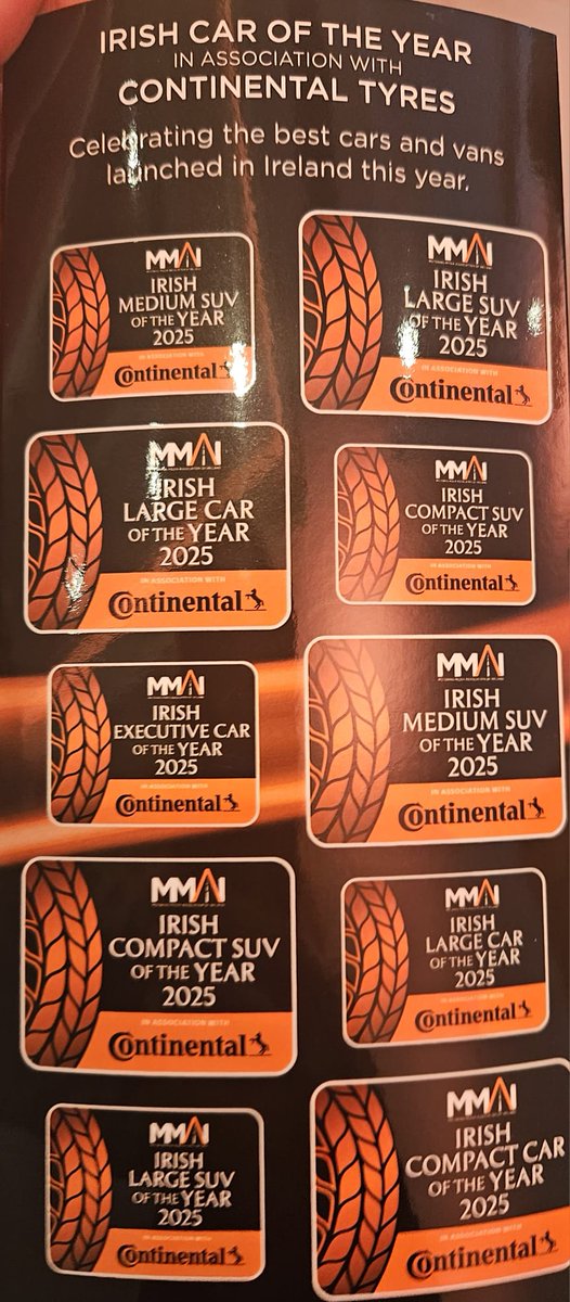 We are delighted to be at the <a href="/CaroftheYear_IE/">Continental Tyres Irish Car of the Year</a> 

Best of luck to all Shortlisted today 🏆

#COTY2024