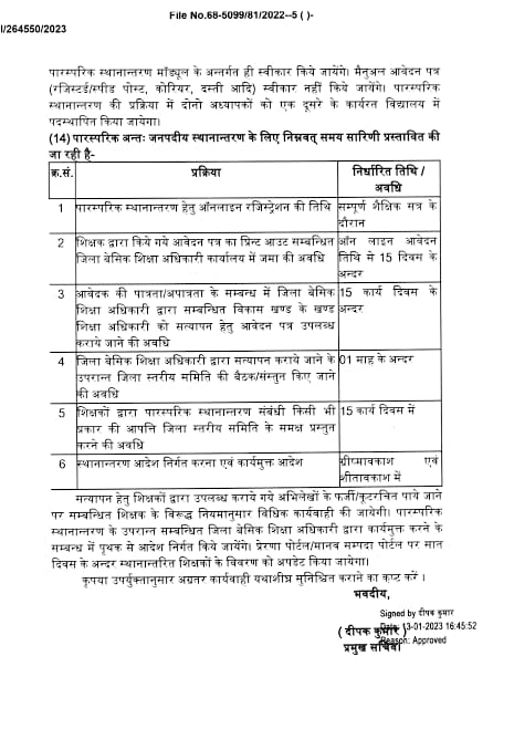 Triloki11713124's tweet photo. माoबेoशिoमंत्री @thisissanjubjp जी परिषदीय विद्यालयों में पारस्परिक स्थानांतरण शासनादेश के अनुसार आवेदन संपूर्ण शैक्षिक सत्र के दौरान किए जा सकते है फिर भी शिक्षक इंतजार में हैं ,आपसे करबद्ध निवेदन है नवीन आवेदन हेतु विभागीय अधिकारियों को निर्देशित करें।
@myogiadityanath https://t.co/4RHWnbu8QE