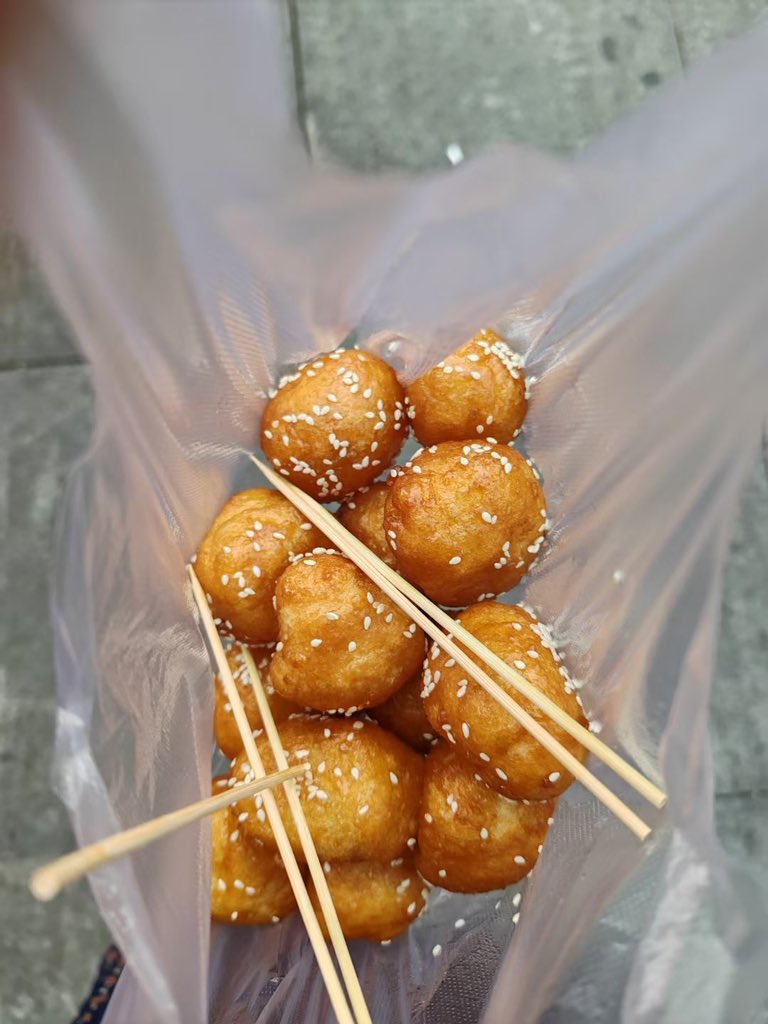 Special food from hometown.