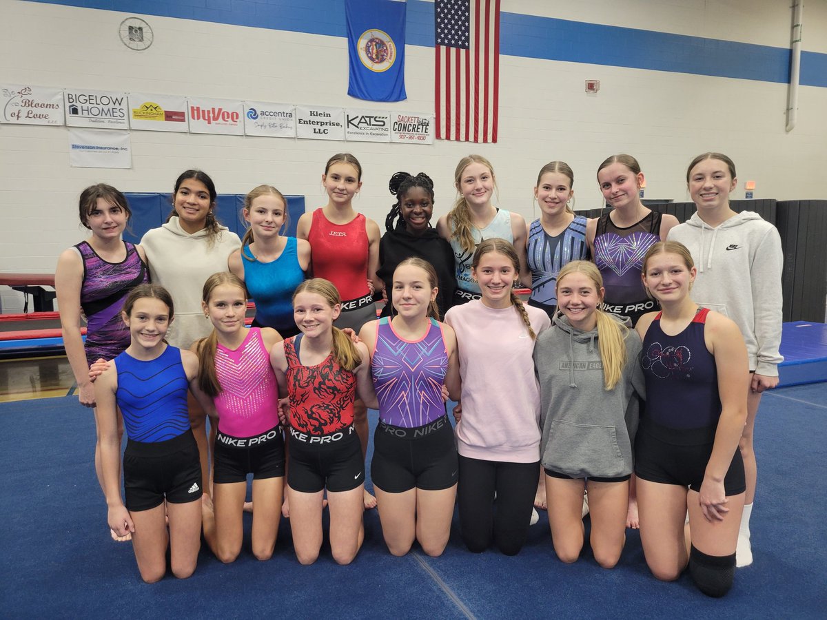 First week of practice us off to a strong start! The KMT gymnasts are ready to work hard this season!